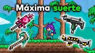 Terraria PERO, tengo la m&aacute;xima suerte | Maggieozs