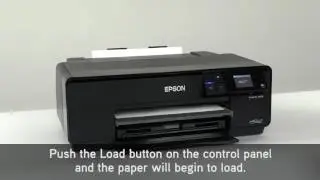 Epson SureColor P600 | Loading Fine Art Paper