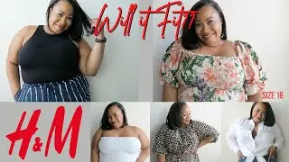 H&M Try-On Haul! Will it Fit This Plus Size 16?!⎮Ready for Vacation!