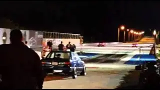 civic Si VS Aquino Racing Starlet  @ smokin wheels 2015