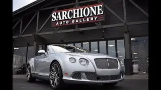 SOLD - 2015 Bentley Continental GT Speed FOR SALE at Sarchione Auto Gallery