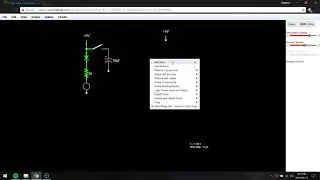 Falstad 1 Creating a Circuit