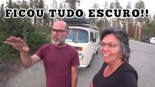 N&Atilde;O DAVA PARA VER QUASE NADA NESSE WILD CAMP!! - RUMO AO ALASCA - EP. 31