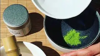 Pr&eacute;paration du th&eacute; matcha