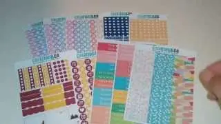 Etsy Sticker Haul-- Planner Frenzy, Creating&Co