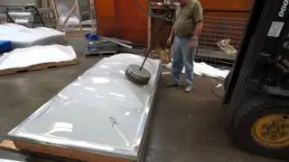 Trituff Copolyester Passes 200 lbs  Load Test Long Side
