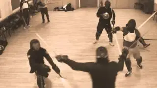 Schola Gladiatoria team melee games - historical fencing