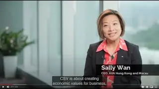 The Shared Value In Action Series - Creating Shared Value by AXA