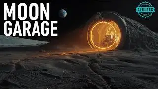 I BUILT A MOON GARAGE + AIRLOCK HOUSE | REALISTIC HABITAT
