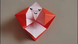 How to Fold a Paper Clapping Figure -Origami Clapping Doll Tutorial -Make a Paper Clapping Toy
