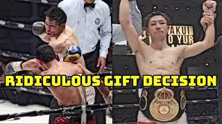 SEIGO YURI AKUI GETS RIDICULOUS GIFT DECISION AFTER GETTING BOXING LESSON FROM ARTEM DALAKIAN