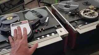 Sony Av-5000A 5000 Machines parts Test Tapes and Donations for a Collection out of California
