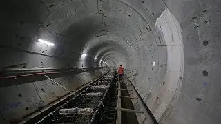 Northwest Rapid Transit's EPIC Tunnel Project - Wallace Concrete Pumping uses Gulf Western Oil