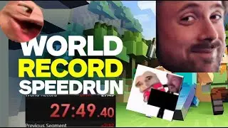 Forsens REAL Sub 28 Minecraft Run (With Chat)