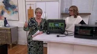 HALO 2400W Power Station with Built in Trolley & 1800Wh Capacity on QVC