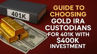 Guide To Choosing Gold IRA Custodians For 401k With $400k Investment