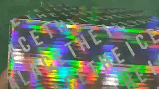 Customized Holographic Corrugated Cardboard Mailing Box For Cosmetics And Skin Care Products