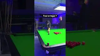 Foul or legal? #aesthetic #pool #billiardsgame #poolgame #billiards #snookergame #CueClub