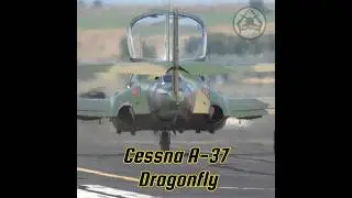 Avion Jet de Conbate Contra Insurgencia Cessna A-37 Dragonfly de la FAH #aviacion #militar