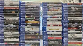 Playstation PS4 games priced/cleaned and just put on the shelves this morning. 8-Bit Hall of Fame 