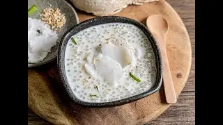 Thai Coconut Sago Pudding