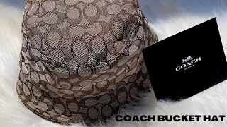 COACH SIGNATURE JACQUARD BUCKET HAT | SUMMER TRENDS 2022 | MUST HAVE