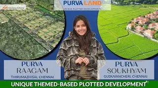 Plotted Residential Land In Chennai | Purva Raagam & Soukhyam | Gated Community