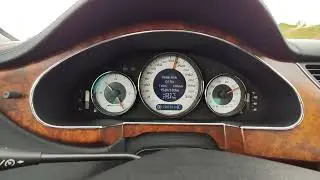 cls 55 amg kick down at 120 kph