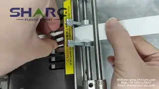 PVC edge band tape sample making machine.