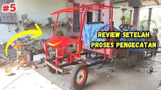 Part 5 || MODIFIKASI GEROBAK RODA TIGA MENJADI RODA EMPAT
