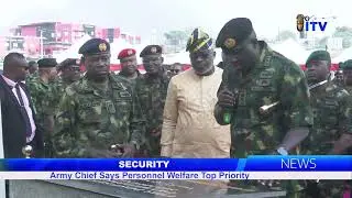 Army Chief Recommits To Personnel Welfare, Inaugurates PHDL Shopping Complex 