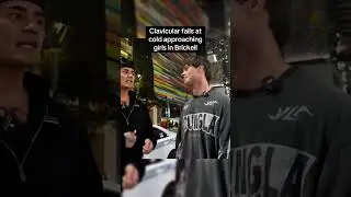 Soosh gives celebrity kick live streamer Clavicular some tips on cold approaching girls in Miami🌴