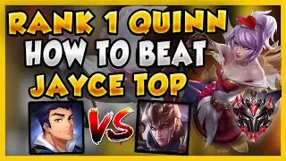 THIS IS HOW YOU DESTROY LANE BULLY JAYCE WITH QUINN TOP (SUPER STOMP) - League of Legends