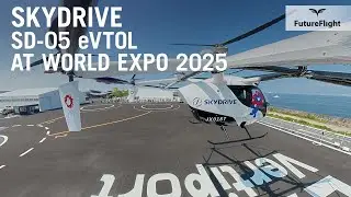 In Japan, World Expo Visitors Get Their First Glimpse of the SkyDrive eVTOL Aircraft &ndash; FutureFlight