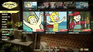 Fallout 76 Atomic Shop Update 3/29/2022