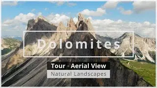 Dolomites (Alps), Italy 🇮🇹 | A quick tour with aerial view (4K drone footage)