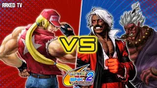 Terry Bogard VS Secret Boss capcom vs snk 2