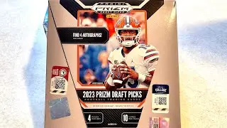 Box Break of 2023 Panini Prizm Draft Football HOBBY BOX