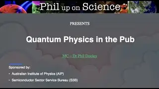 MC Phil Dooley - event opening - 2025 AIP Physics in the Pub (NSW)