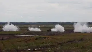 Tank warfare demonstration features U.S. Army in Poland