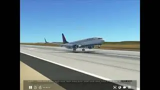 Very Difficult Landing Into Calgary Due To Winds