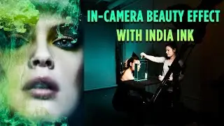 Photo Deconstruction: Creative In-Camera Beauty Effect with India Ink