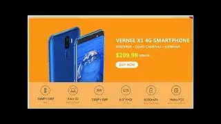 Vernee X1 in prevendita su GearBest con sconto del 30%