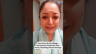 Tanushree Dutta Cries Inconsolably In Shocking Video, Says 'I'm Being Harassed At Home' #shorts