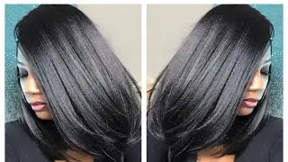 Everyday Bob Slay The stylist Swiss lace silk top lace wig