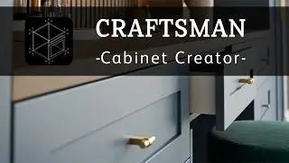 Craftsman Cabinet Creator - Blender Add-on Announcement
