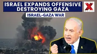 IDF Attacks Gaza | Israel Expands Gaza Operation Forcing Mass Evacuations | NewsX World