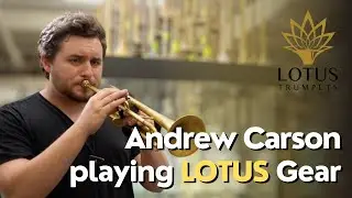 Andrew Carson playing LOTUS Gear @jlandressbrass #lotustrumpets #trumpet #mouthpiece