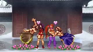 💥 LOVEPUTIN & RASPUTIN vs LUCY & FANSERVICE (2v2) &ndash; EPIC MUGEN TAG TEAM SHOWDOWN 🔥