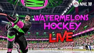 NHL 18 6's EASHL LIVE STREAM | 31x div 1 title champs | WATERMELONS hockey | RCS GAMING